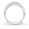 Thumbnail Image 1 of Previously Owned THE LEO Diamond Enhancer Ring 1 ct tw Round-cut 14K White Gold