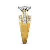 Previously Owned Diamond Engagement Ring 1-1/2 ct tw Marquise, Baguette & Round-cut 14K Yellow Gold