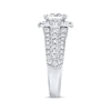 Thumbnail Image 2 of Previously Owned Neil Lane Diamond Engagement Ring 3 ct tw Princess & Round-cut 14K White Gold - Size 4.5