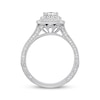 Thumbnail Image 3 of Previously Owned Neil Lane Engagement Ring 1-1/2 ct tw Princess & Round-cut Diamonds 14K White Gold Size 6.5
