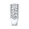 Thumbnail Image 2 of Previously Owned Neil Lane Anniversary Band 2 ct tw Marquise, Oval & Round-cut Diamonds 14K White Gold - Size 6.75