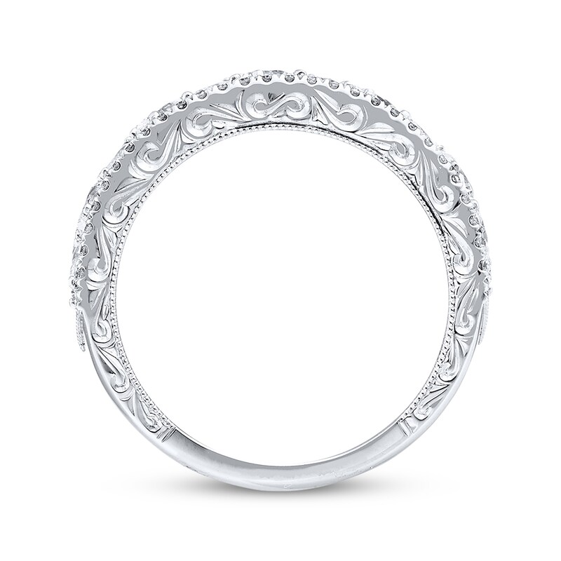 Main Image 3 of Previously Owned Neil Lane Anniversary Band 2 ct tw Marquise, Oval & Round-cut Diamonds 14K White Gold - Size 6.75