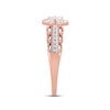 Thumbnail Image 3 of Previously Owned Diamond Ring 1/6 ct tw Round-cut 10K Rose Gold - Size 10.25