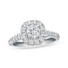 Thumbnail Image 1 of Previously Owned Neil Lane Bridal Ring 1-1/8 ct tw Round-cut Diamonds 14K White Gold Size 4.5