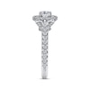 Thumbnail Image 2 of Previously Owned Neil Lane Bridal Ring 1-1/8 ct tw Round-cut Diamonds 14K White Gold Size 4.5