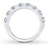 Thumbnail Image 2 of Previously Owned THE LEO Diamond Band 2 ct tw Round-cut 14K White Gold - Size 4