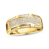 Thumbnail Image 1 of Previously Owned Men's Band 1/2 ct tw Diamonds 10K Yellow Gold Size 13.75