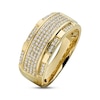 Thumbnail Image 2 of Previously Owned Men's Band 1/2 ct tw Diamonds 10K Yellow Gold Size 13.75
