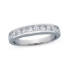 Thumbnail Image 0 of Previously Owned Diamond Wedding Band 1 ct tw Princess-cut 14K White Gold - Size 7.25