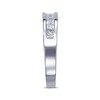 Thumbnail Image 1 of Previously Owned Diamond Wedding Band 1 ct tw Princess-cut 14K White Gold - Size 7.25