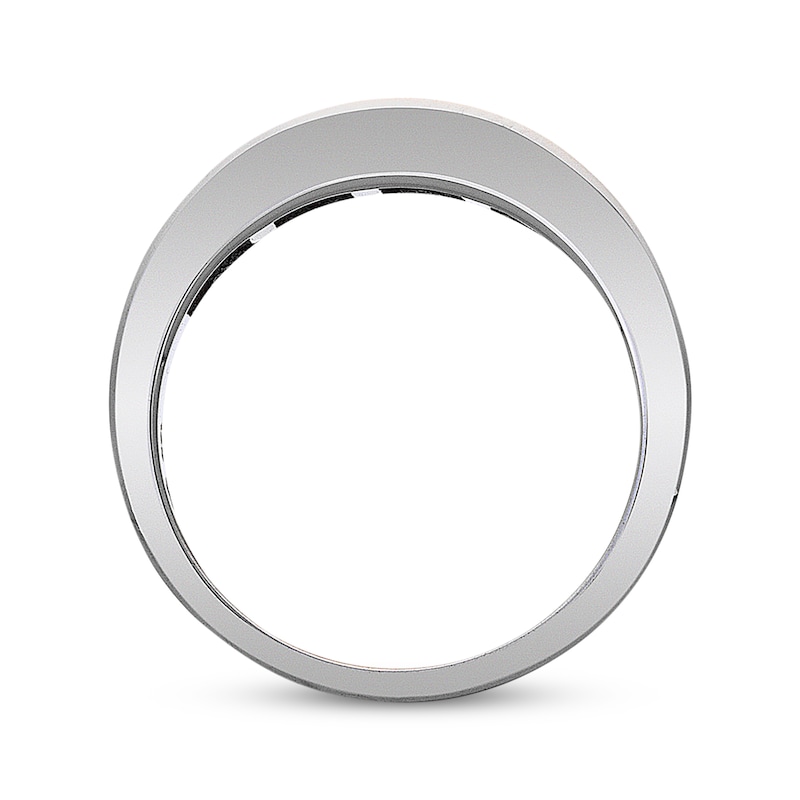 Previously Owned Diamond Wedding Band 1 ct tw Princess-cut 14K White Gold