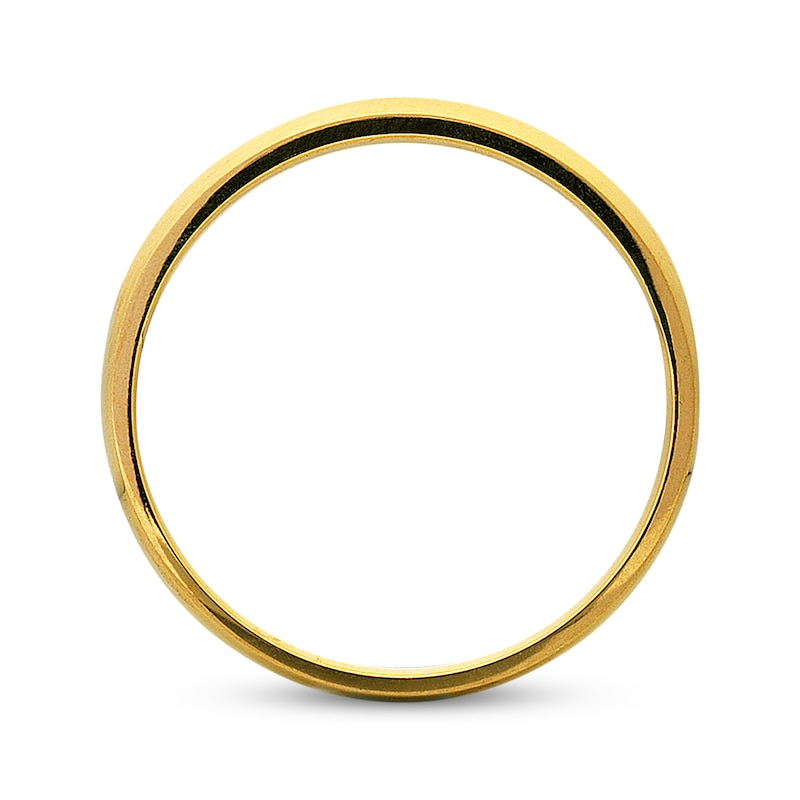 Main Image 2 of Previously Owned Diamond Anniversary Band 1/2 ct tw Round-cut 14K Yellow Gold Size 4.25