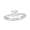 Thumbnail Image 0 of Previously Owned Neil Lane Diamond Solitaire Engagement Ring 1 ct tw Cushion & Round-cut 14K White Gold