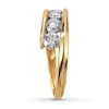 Thumbnail Image 3 of Previously Owned Diamond Anniversary Ring 1 ct tw Round-cut 14K Yellow Gold Size 10