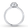 Thumbnail Image 2 of Previously Owned Diamond Ring 1/4 ct tw Round-cut 10K White Gold Size 9.75