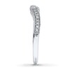 Thumbnail Image 3 of Previously Owned Diamond Enhancer Ring 1/6 ct tw Round-cut 10K White Gold - Size 10.5