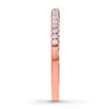 Thumbnail Image 3 of Previously Owned Diamond Wedding Band 1/5 ct tw Round-cut 14K Rose Gold - Size 11