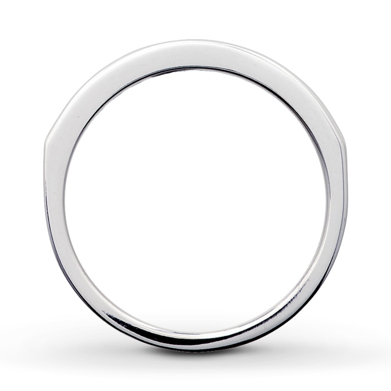 Main Image 2 of Previously Owned Diamond Anniversary Band 1/4 ct tw Round-cut 14K White Gold Size 11.75