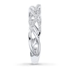 Thumbnail Image 3 of Previously Owned Diamond Anniversary Ring 1/6 ct tw Round-cut 10K White Gold Size 11