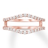 Thumbnail Image 0 of Previously Owned Diamond Enhancer Ring 1/2 ct tw Round-cut 14K Rose Gold - Size 11.75