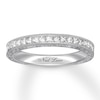 Thumbnail Image 1 of Previously Owned Neil Lane Wedding Band 5/8 ct tw Princess-cut Diamonds 14K White Gold - Size 5.25