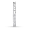 Thumbnail Image 3 of Previously Owned Neil Lane Wedding Band 5/8 ct tw Princess-cut Diamonds 14K White Gold - Size 5.25