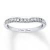 Previously Owned Neil Lane Wedding Band 1/3 ct tw Round-cut Diamonds 14K White Gold