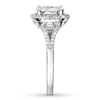 Thumbnail Image 2 of Previously Owned Diamond Engagement Ring 7/8 ct tw Round-cut 14K White Gold - Size 9.5