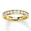 Thumbnail Image 1 of Previously Owned Diamond Anniversary Band 1 ct tw Round-cut 10K Yellow Gold - Size 9.75