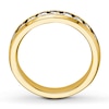 Thumbnail Image 2 of Previously Owned Diamond Anniversary Band 1 ct tw Round-cut 10K Yellow Gold - Size 9.75