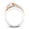 Thumbnail Image 1 of Previously Owned Love + Be Loved Diamond Ring 1 ct tw Round-cut14K Two-Tone Gold - Size 7.5