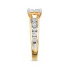 Thumbnail Image 2 of Previously Owned Diamond Engagement Ring 1-3/4 carats tw 14K Yellow Gold Size 10.25