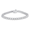 Thumbnail Image 1 of Previously Owned Diamond Tennis Bracelet 6 ct tw 10K White Gold 7"