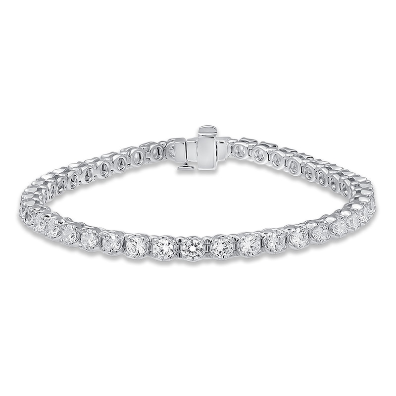 Main Image 1 of Previously Owned Diamond Tennis Bracelet 6 ct tw 10K White Gold 7"
