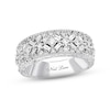 Thumbnail Image 1 of Previously Owned Neil Lane Diamond Anniversary Ring 1-1/4 ct tw Baguette & Round-cut 14K White Gold
