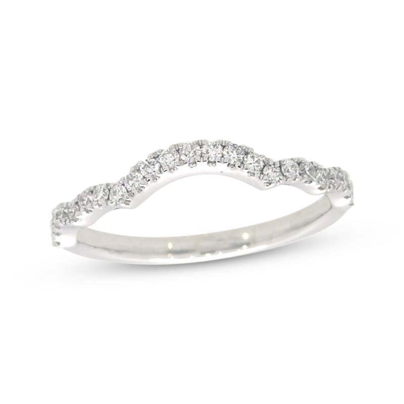 Main Image 1 of Previously Owned Neil Lane Wedding Band 1/4 ct tw Round-cut Diamonds 14K White Gold