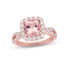 Thumbnail Image 1 of Previously Owned Neil Lane Morganite & Diamond Engagement Ring 7/8 ct tw Round-cut 14K Rose Gold