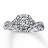 Thumbnail Image 1 of Previously Owned Neil Lane Engagement Ring 7/8 ct tw Diamonds 14K White Gold