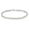 Thumbnail Image 1 of Previously Owned Diamond Twist Bracelet 1/3 cttw Sterling Silver/10K Yellow Gold
