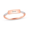 Thumbnail Image 1 of Previously Owned "Love" Diamond Ring 1/20 ct tw 10K Rose gold Size 7
