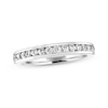 Previously Owned Diamond Wedding Band 3/8 ct tw Round-cut 14K White Gold