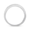Previously Owned Diamond Wedding Band 3/8 ct tw Round-cut 14K White Gold