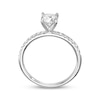 Thumbnail Image 3 of Previously Owned Diamond Engagement Ring 3/4 ct tw Round-cut 14K White Gold