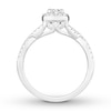 Thumbnail Image 2 of Previously Owned Diamond Engagement Ring 5/8 ct tw Round-cut 14K White Gold