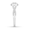 Thumbnail Image 3 of Previously Owned Diamond Engagement Ring 5/8 ct tw Round-cut 14K White Gold