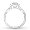 Thumbnail Image 1 of Previously Owned Diamond Engagement Ring 3/8 ct tw Round-cut 10K White Gold