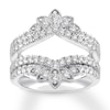 Thumbnail Image 1 of Previously Owned Diamond Enhancer Ring 1 ct tw Round-cut 14K White Gold