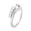 Thumbnail Image 1 of Previously Owned Diamond Enhancer Ring 1/2 ct tw Round-cut 14K White Gold