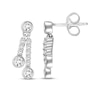 Previously Owned Ever Us Diamond Earrings 5/8 ct tw Round-cut 14K White Gold