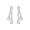 Previously Owned Ever Us Diamond Earrings 5/8 ct tw Round-cut 14K White Gold